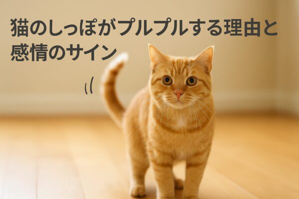 猫のしっぽがプルプルする理由と感情のサイン