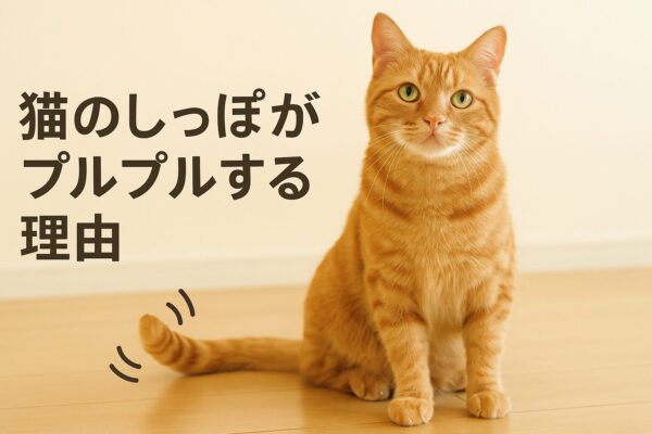 猫のしっぽがプルプルする理由とは？感情のサインを徹底解説