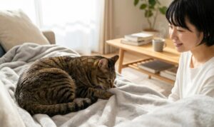 猫のチュパチュパをやめさせる！ふみふみとの違いと安全な対策グッズ